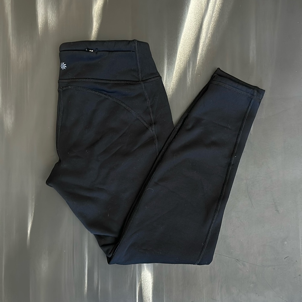 Athleta fleece lined tights